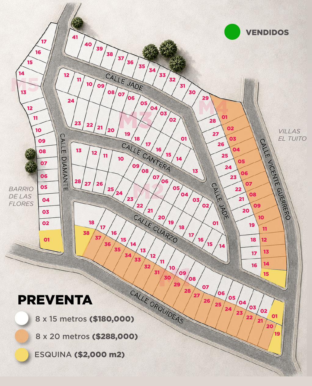 Plan maestro de lotificación